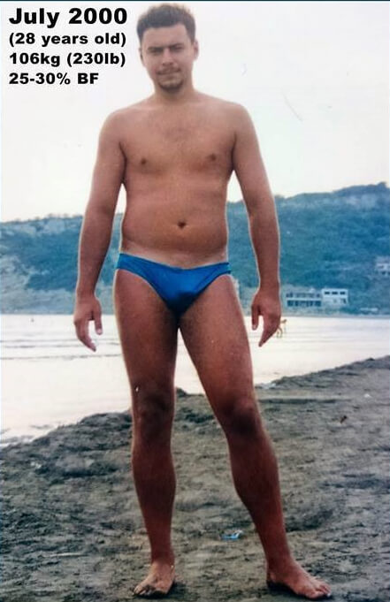 Before and After Gymzilla Tribe Ultimate Upper Body Program from Sasa Dimitrijevic