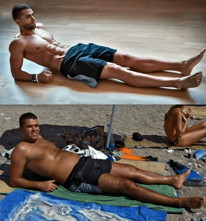 Before and After Gymzilla Tribe Old School Full Body Program Program from Sasa Dimitrijevic